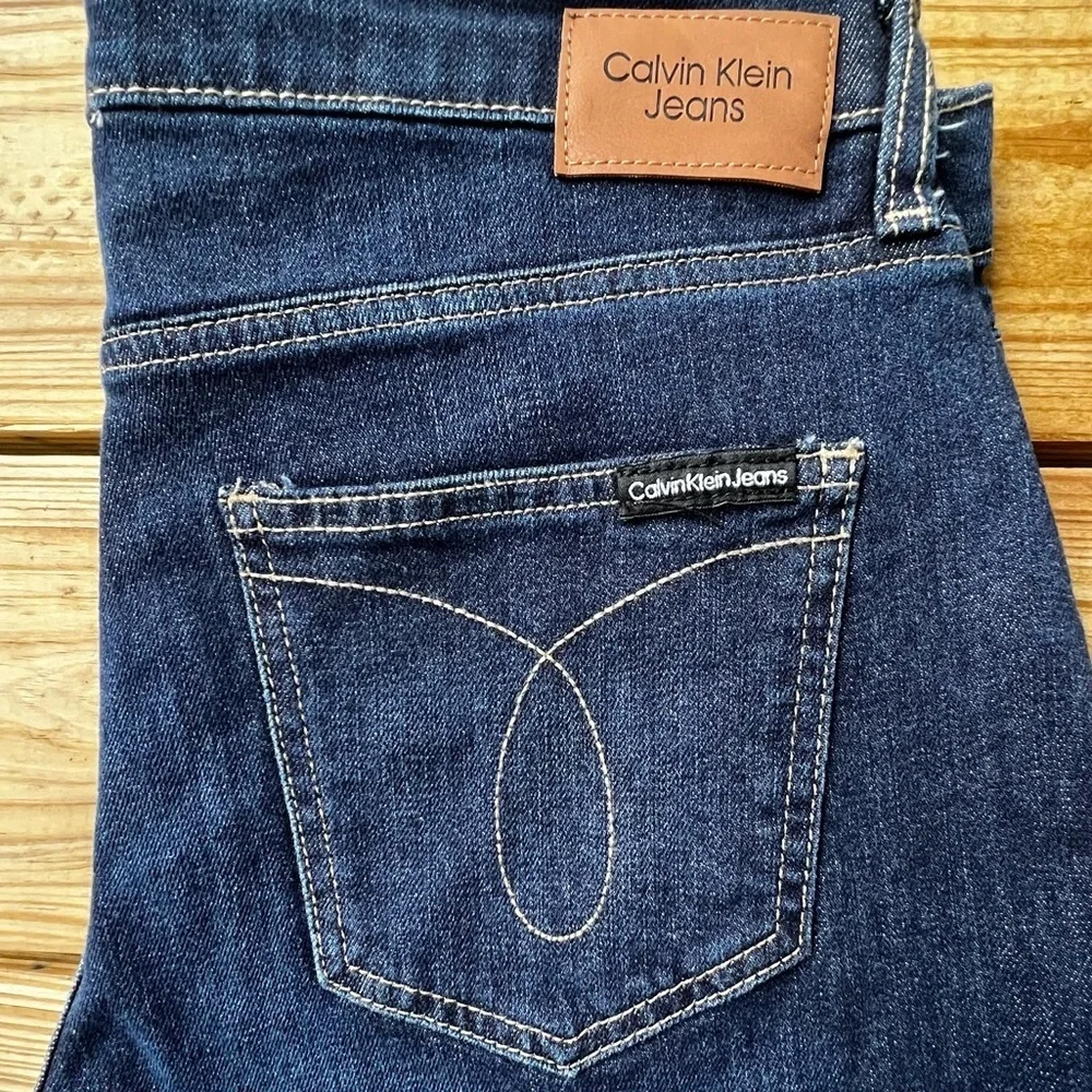 Calvin klein high rise denim Jean shorts new with tags size 10/30